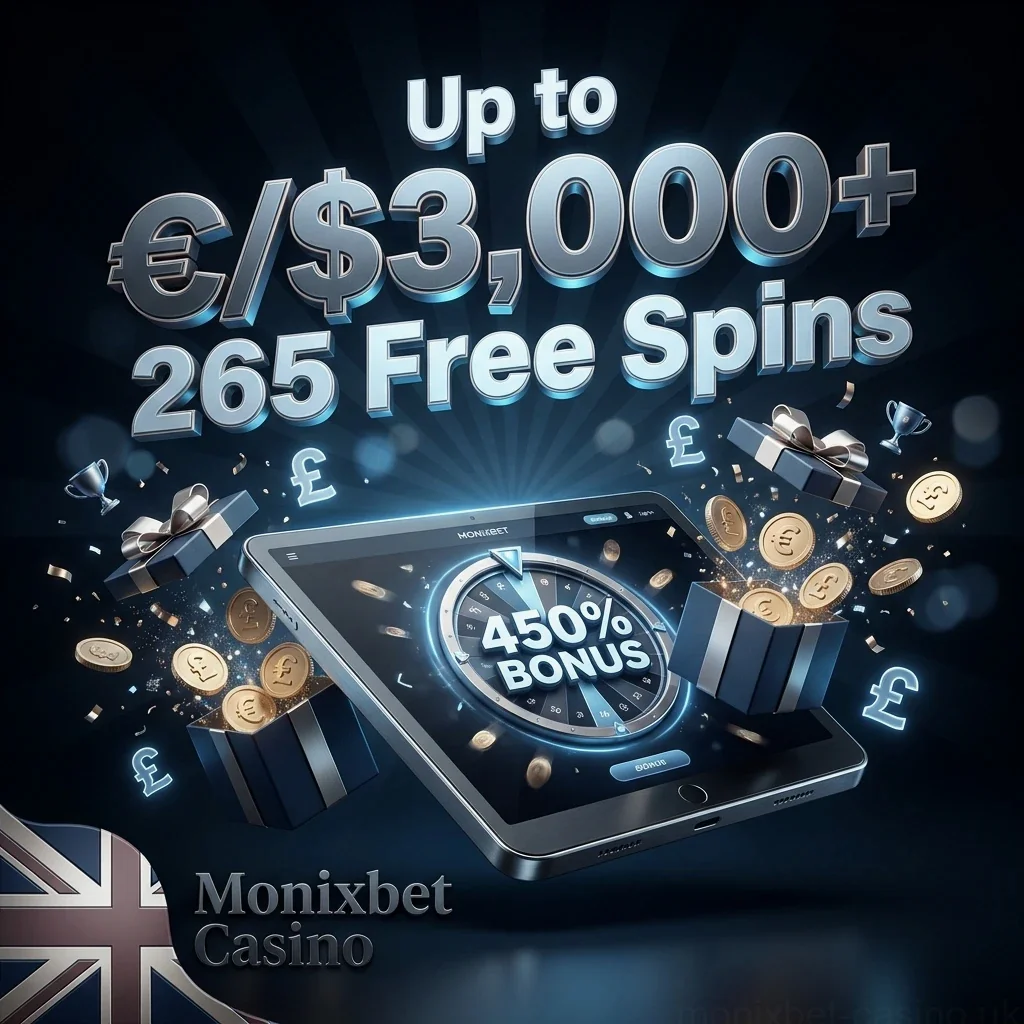 Up to €/$3,000+ 265 Free Spins